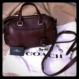 Coach 1941 ACE Satchel W Paperwork, dustbag, strap